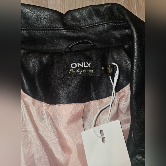 ONLY FAUX LEATHER JACKET - Picture 3 of 7